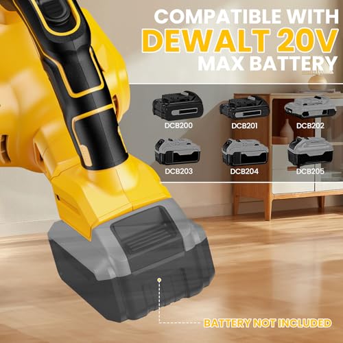 Image of Cordless Vacuum for Dewalt Battery, 5 in 1 Lightweight Handheld Vacuum Cleaner with 500W Powerful Motor, 46 CFM Portable Hand Vacuum with Filtration HEPA for Floor, Carpet(Battery Not Included)
