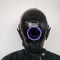 LED付き未来的デザインフェイスマスク LED付き未来的デザインフェイスマスク - 個人装備オンライン
