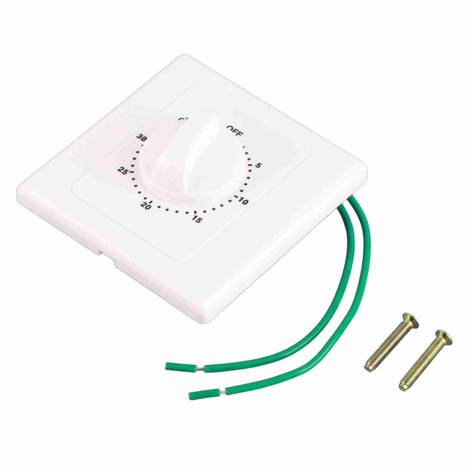 AC 220V 86 Panel High Power Countdown Timer Switch 2000W Mechanical Pump Timer Switch 10A Timer Switch for Fan Water Heater Pump etc(30Min)