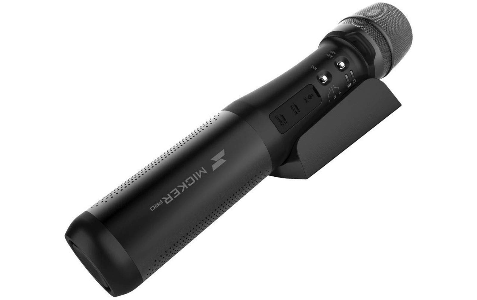 EBEST Micker Pro - Microfono a mano a batteria + altoparlante integrato