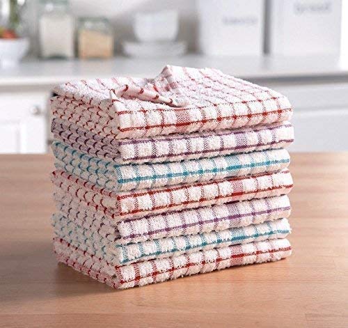 Aritradersltd Torchons à vaisselle 100 % coton éponge super absorbant Cover