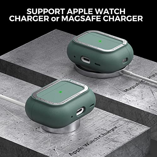 TRONWIN Case for Airpods Pro 2, Protective Cover with Smart-Design, Supports Wireless Charging - Image 4