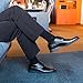Hitmars Zapatos de Vestir Hombre Zapatos Oxford Derby Hombre Cordones Brogue Caballero Boda Traje Negro N2 EU42 Imagen de Hitmars Zapatos de Vestir Hombre Zapatos Oxford Derby Hombre Cordones Brogue Caballero Boda Traje Negro N2 EU42