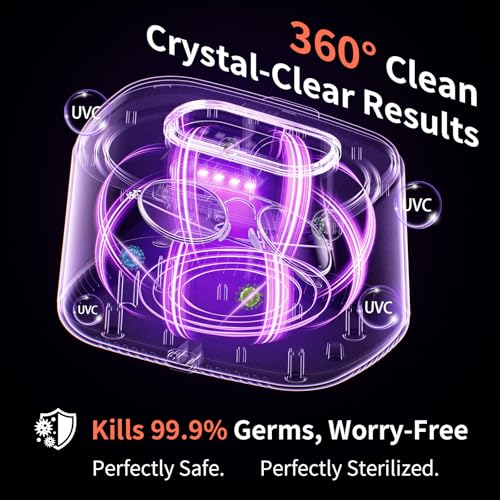 Ultrasonic Cleaner for Jewelry and Glasses