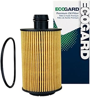 ECOGARD X10232 Premium Cartridge Engine Oil Filter for Conventional Oil Fits Ram 1500 3.0L DIESEL 2014-2018, 1500 Classic 3.0L DIESEL 2019 | Jeep Grand Cherokee 3.0L DIESEL 2014-2019