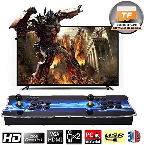 SeeKool 3D Pandora X Arcade Game Console, 1920x1080 Full HD 4 Players Max