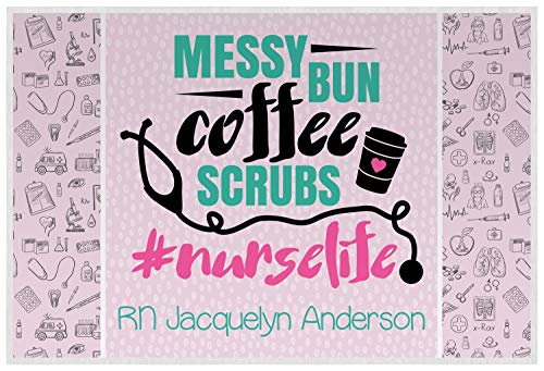 Personalized Nursing Quotes Laminated Placemat w/Name or Text