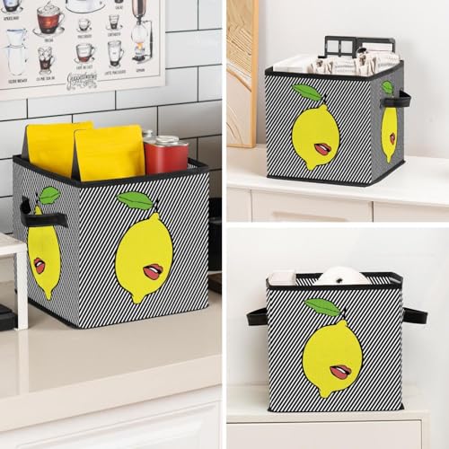 Solution de rangement pour jouets et linge avec ce cube en tissu - 8