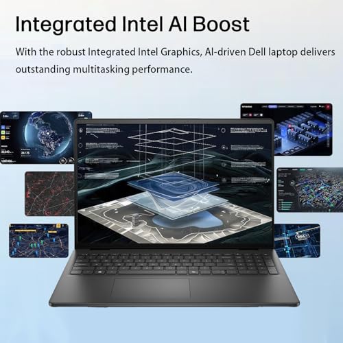 Image of Dell 16 FHD+Touchscreen Business Laptop - AMD Ryzen 7 250 (Beat Core 7 150U) | 64GB DDR5 + 4TB SSD | Backlit Keyboard | AI Copilot Key | FHD Webcam | Wi-Fi 6 | Windows 11
