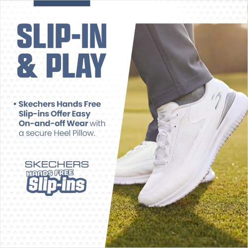 Image of Skechers Women's Flight Slip-Ins Golf Shoe | Golf, Slip-ins, ULTRA FLIGHT Cushioning, GOGA MAX, Breathable, Lightweight, Water Repellent