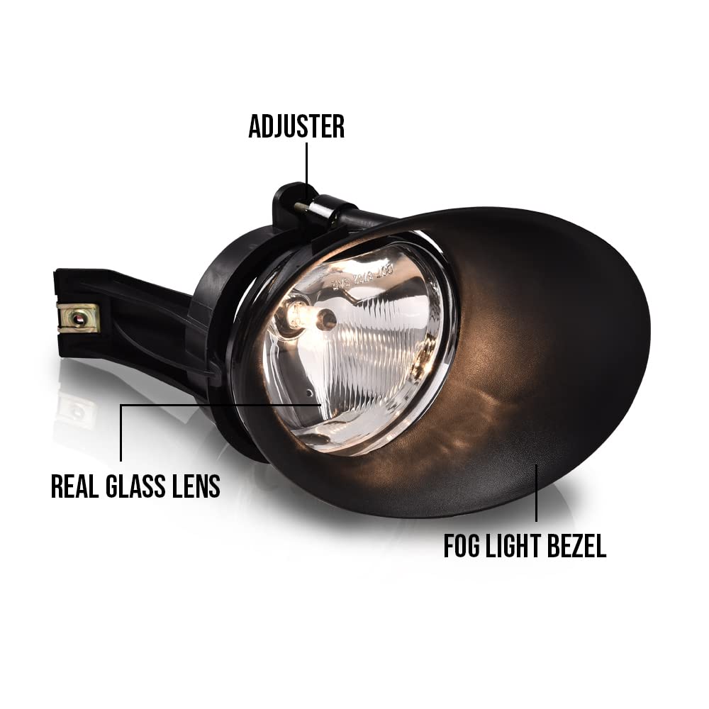 Juego De Luces Antiniebla Halógenas Para Dodge Ram 1500 2002-2008 Y 2500/3500 2003-2009 | Cromado