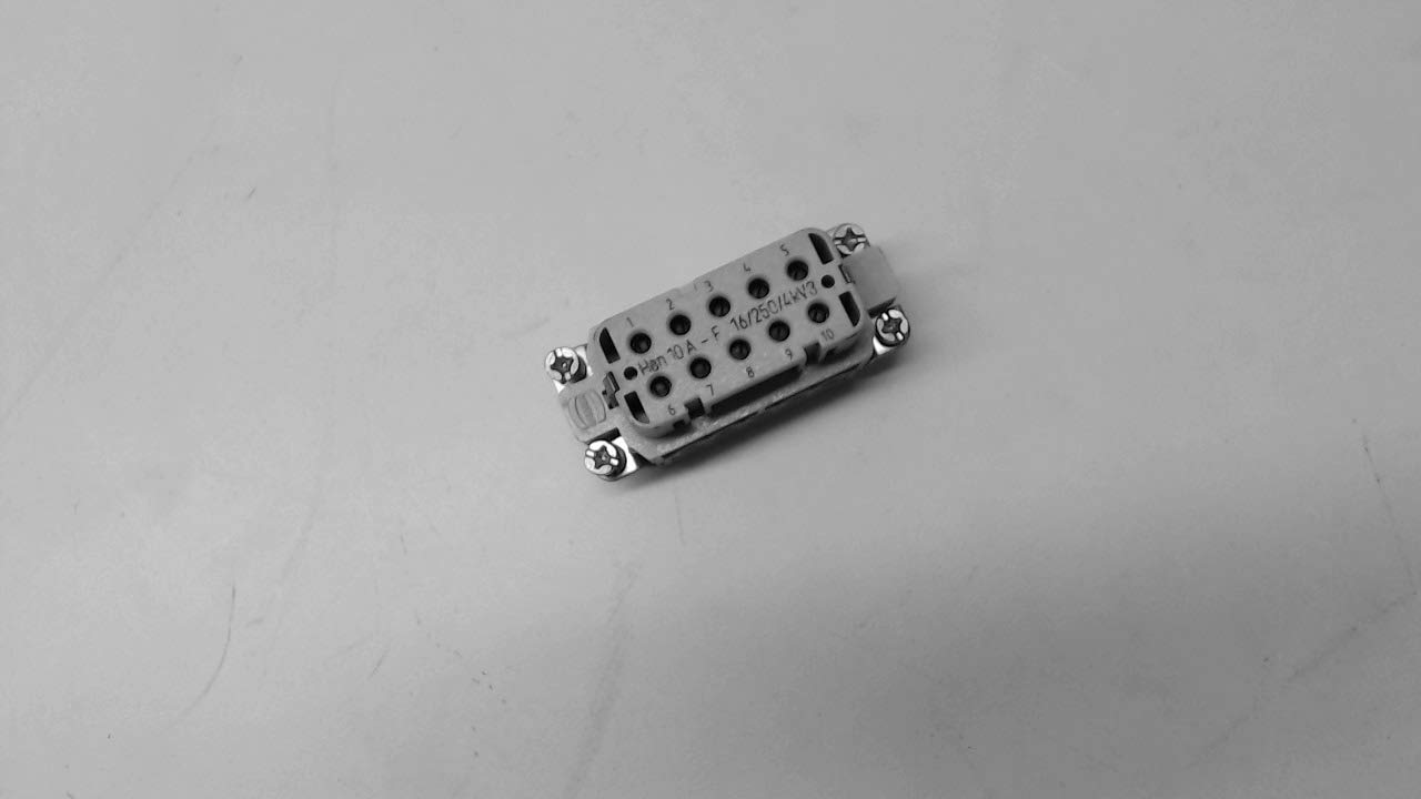 HARTING HAN 10A-F 10 Contacts, 16 AMP, 250V, 4KV3, Connector
