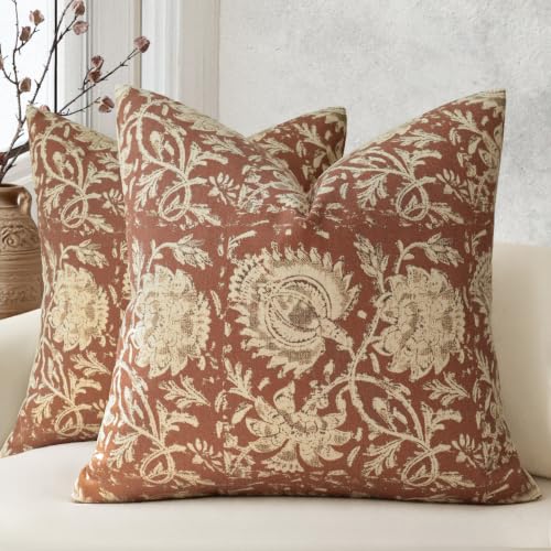 DKwizme Fall Pillow Covers 18x18 Set of 2 Printed...
