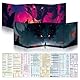 Byhoo DM Sichtschirm 2Pcs Set für D&D 5E 2 Themenwelten, wasserfeste Oberfläche, dreifach faltbar (A4),Kompatibel mit Player’s Handbook