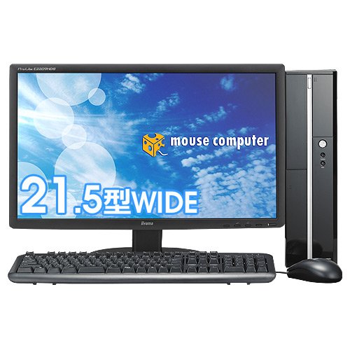 マウスコンピュータ デスクトップPC Lm-iS600E-D3-P22W Amazon.co.jp