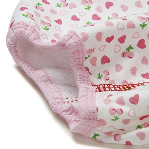 Adorel Baby Meisjes Trainingsbroekjes Herbruikbare Set van 5 Veelkleurig 2-3 Jaar (Fabrikant Maat: 90) - Afbeelding 7