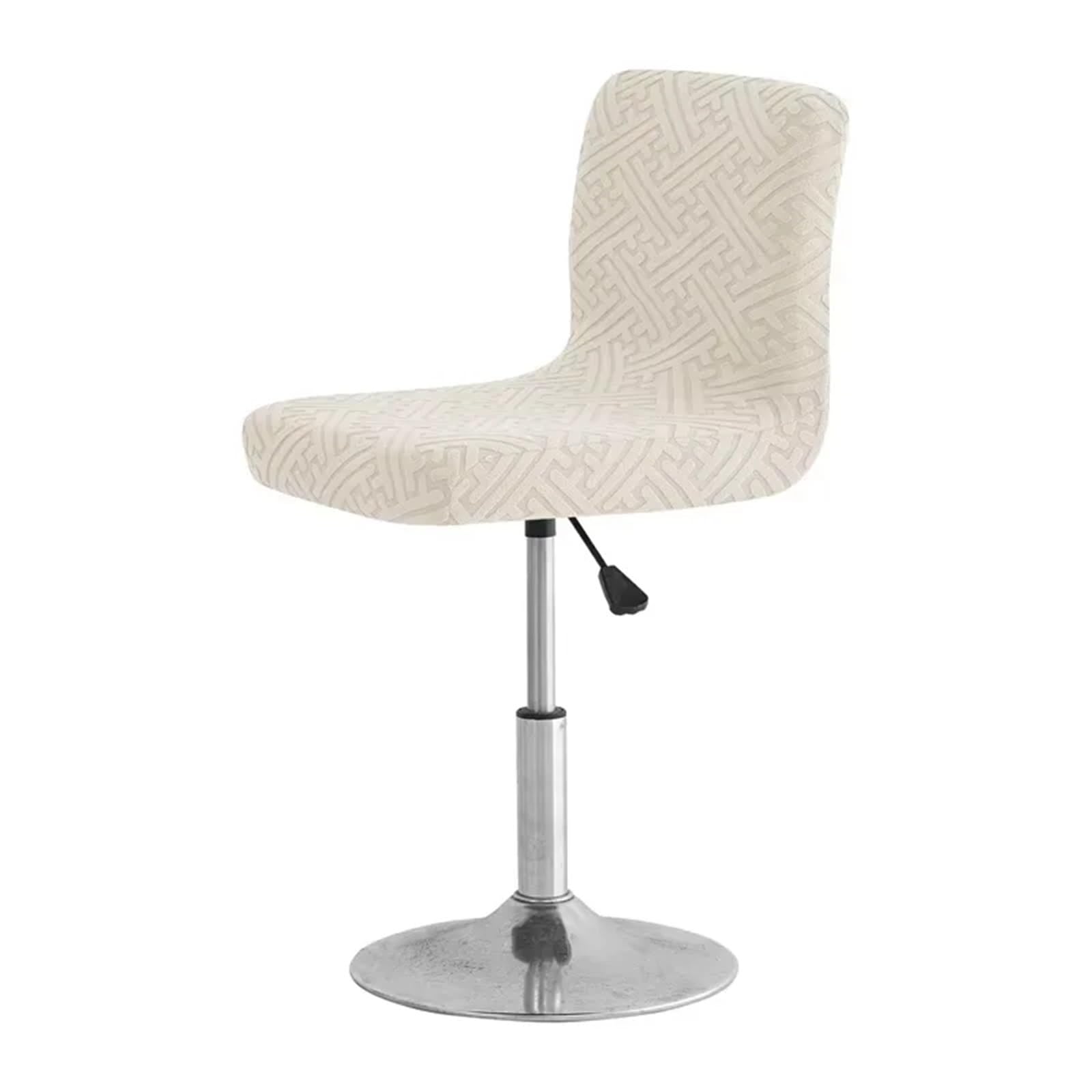 RYQZHHY Chair Cover Jacquard Bar Chair Cover Short Back Stool Seat Covers Slipcovers Hotel Banquet Dining