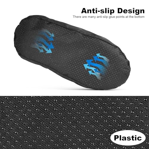 Image of 4 Pairs Shoe Cover, Waterproof Shoe Cover, Shoe Covers with Non-Slip Design, Black Color