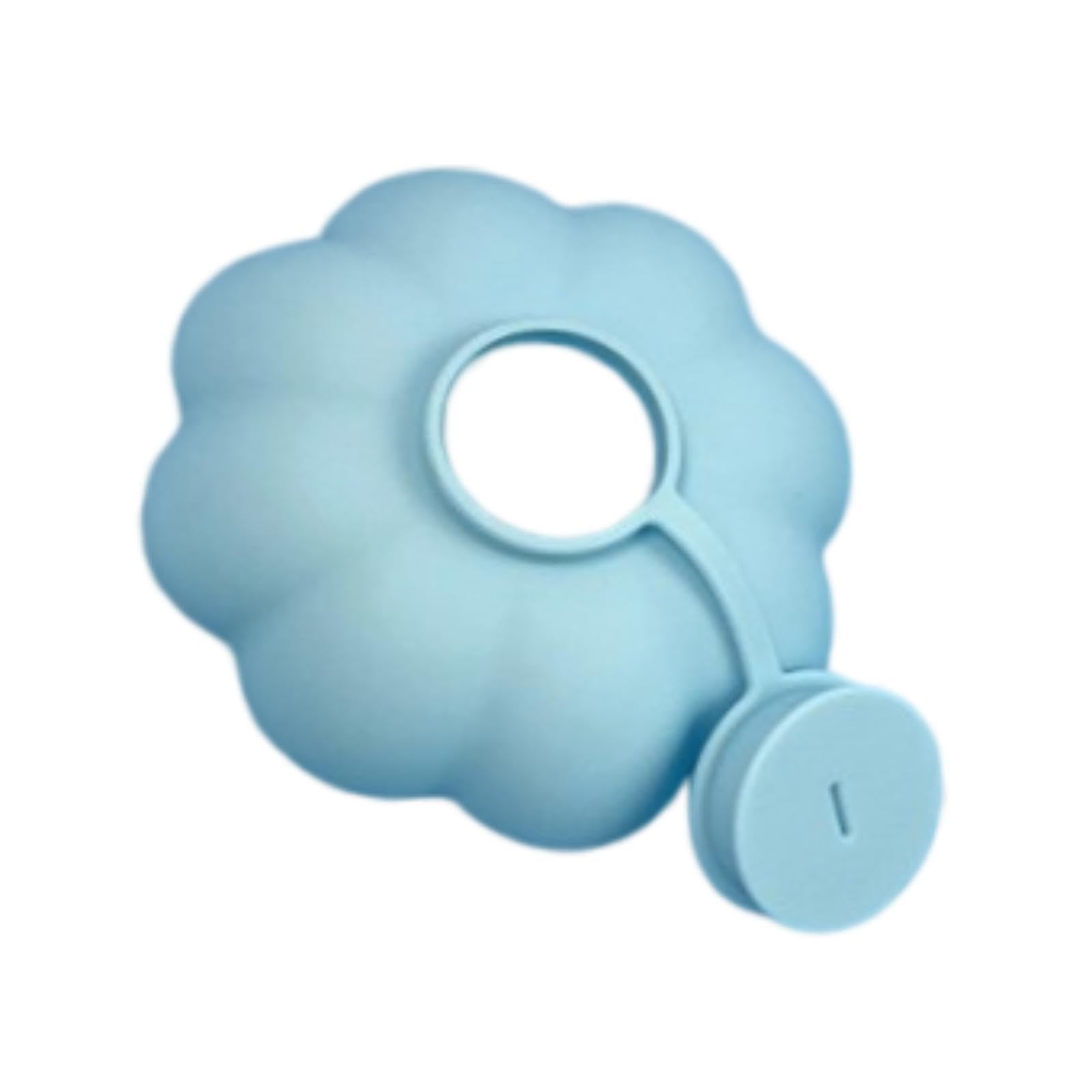 Soporte portavaso de silicona para evitar manchas de polos en postres de niños