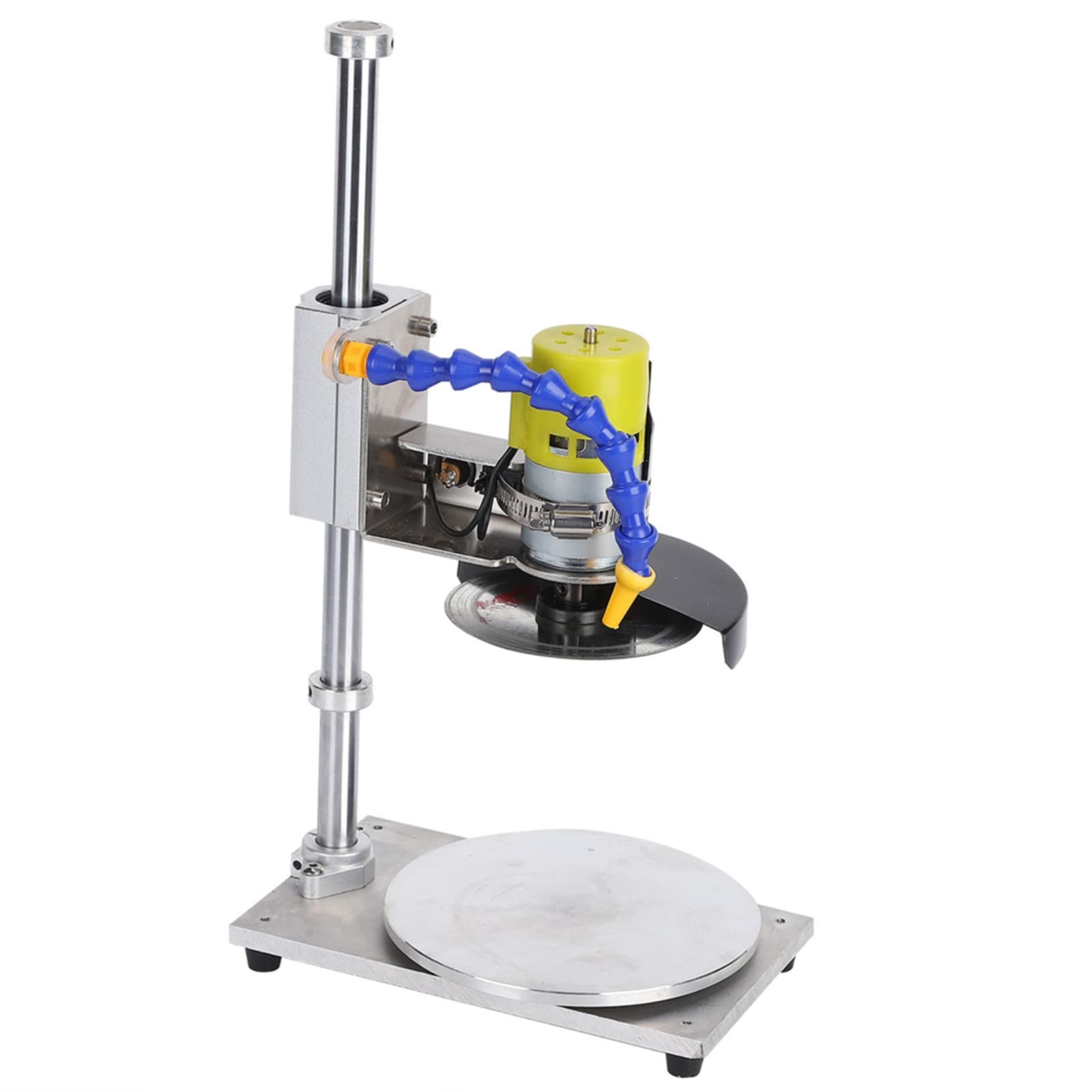 Kit de herramientas de corte eléctrico de botellas de vidrio, CA 110 a 240 V, ideal para formas irregulares y corte de vidrio cerámico, incluye máquina de corte y accesorios