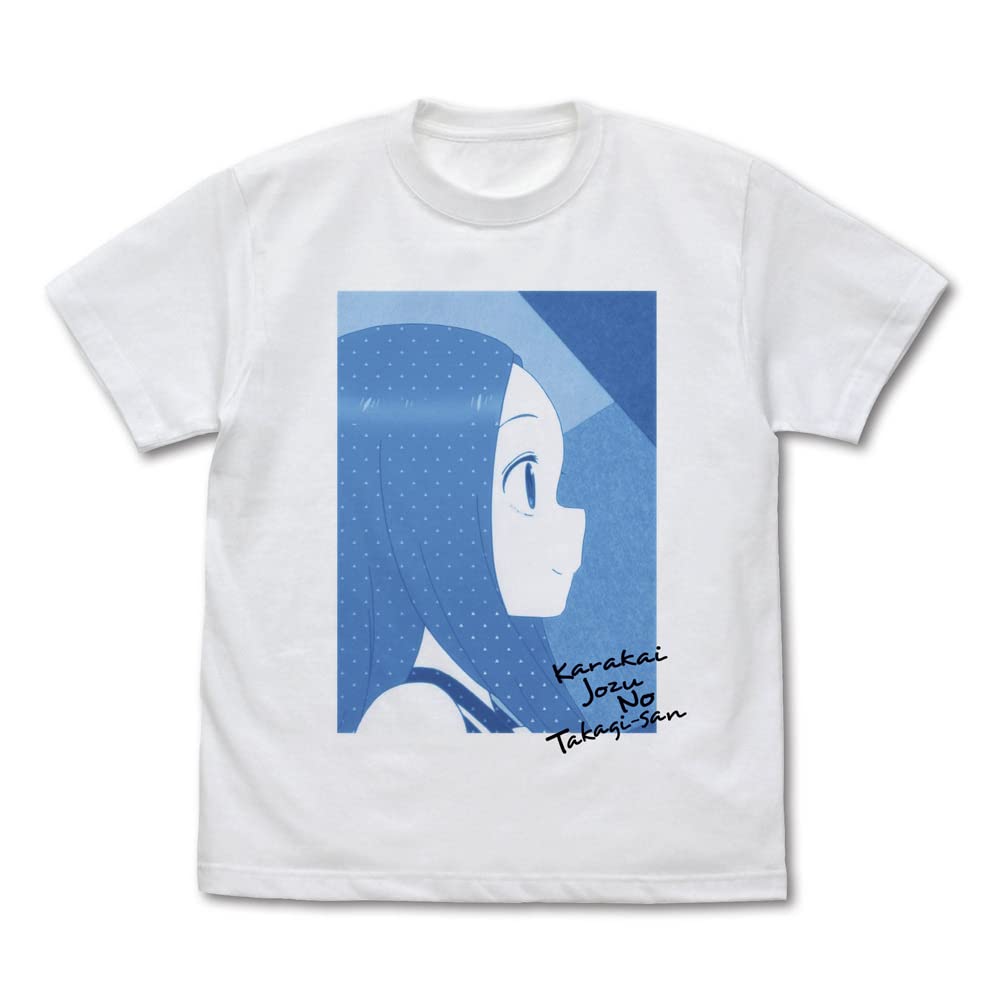 Amazon.co.jp: コスパ からかい上手の高木さん Tシャツ WHITE Sサイズ 