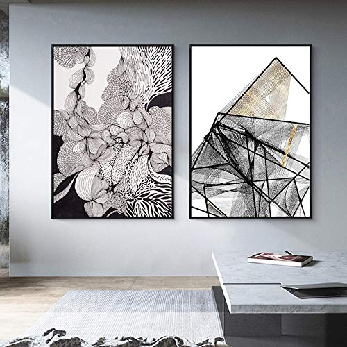 Tirages d'art abstrait beige haute définition sur toile premium 50x70cm