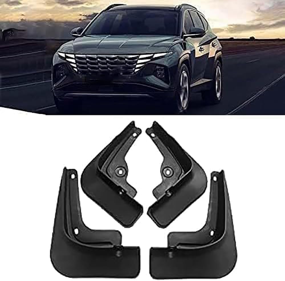 ZanLIn Car mudguard suitable for Hyundai Tucson 2022, Mud Flaps Splash Guards Replacement Decorative Mudguard Wheel Baffle Protection