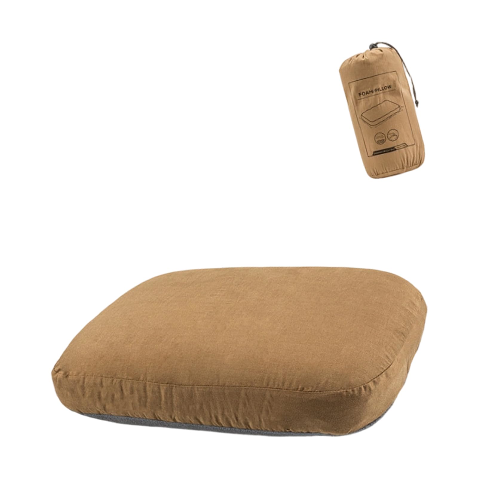 Piceioep Travel Pillow High Densities Memory Foam Pillow Designs Features Removable Cover Washable for Easy Cleaning Neck