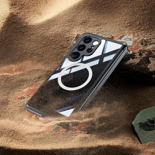 Coque Samsung Galaxy S24+ antichoc silicone rigide noir aimantée - 6