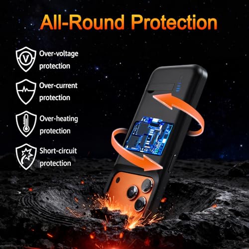 Batería externa protectora para iPhone 17 Pro soluciona descargas 4
