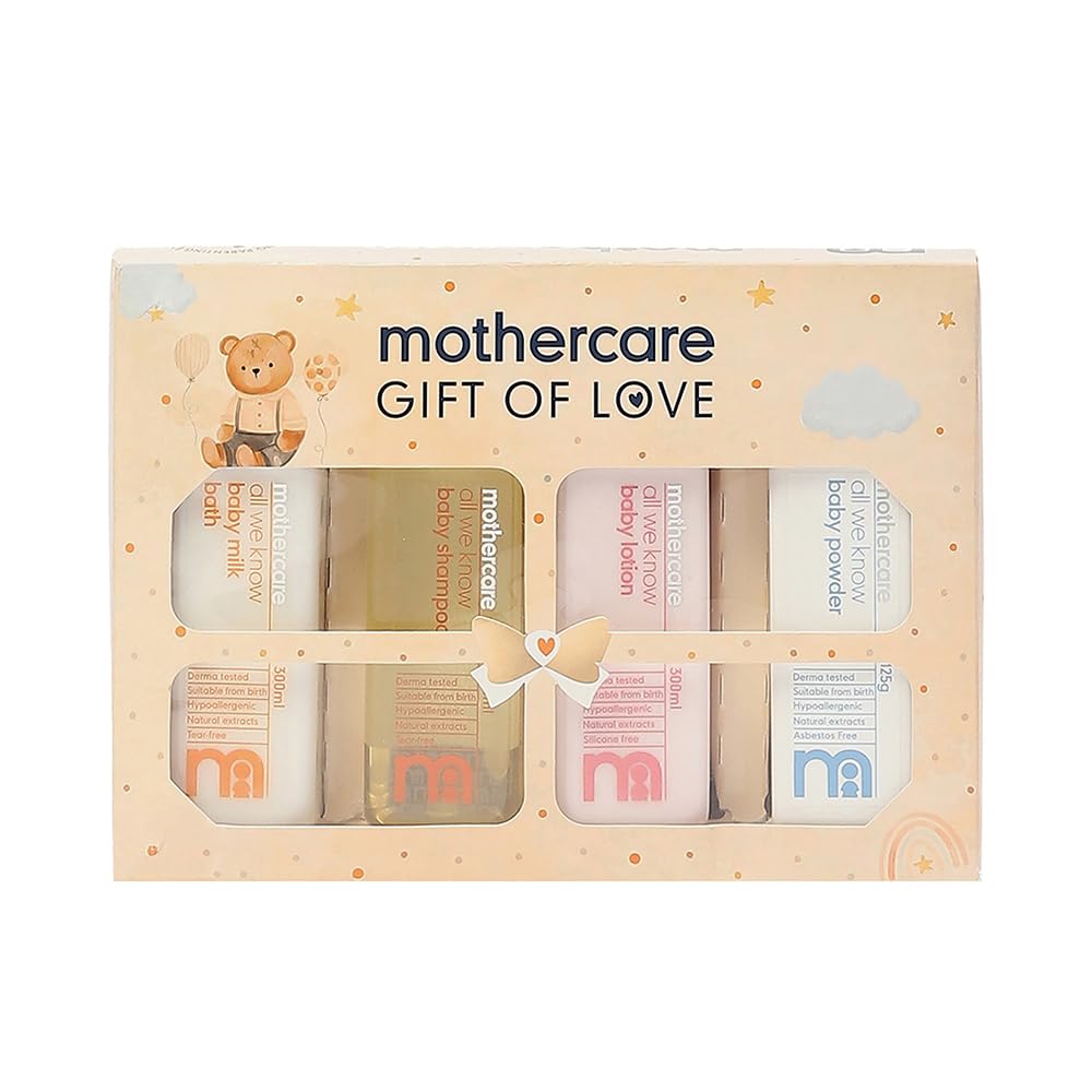 Mothercare Unisex Hypoallergenic Toiletries Gift Pack - Multicolor