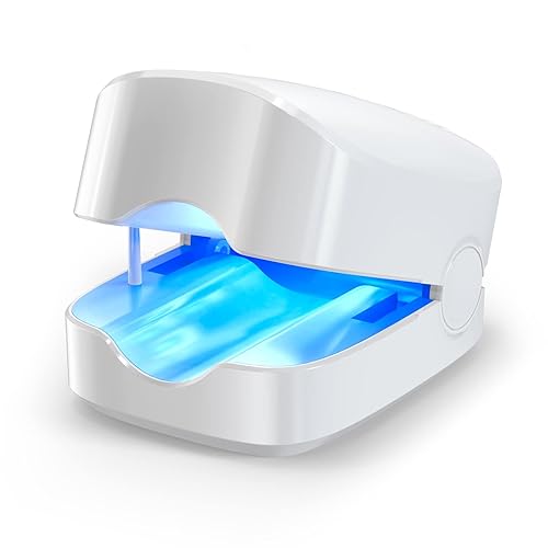 Anyork Tratamiento de hongos de uñas para el tratamiento de hongos de los pies, dispositivo de limpieza de hongos de uñas, removedor de uñas dañado,