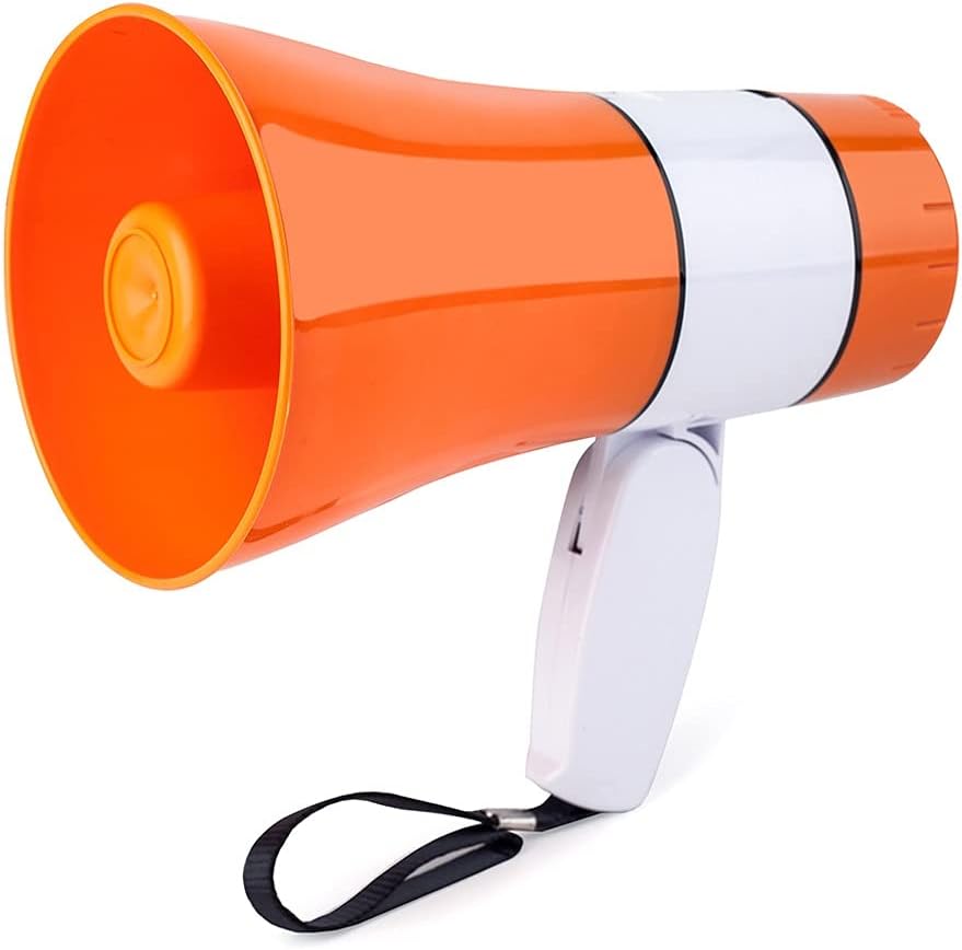 Speaker High-Power Lithium Battery Handheld Megaphone Booth Amplified Recording Speaker Insert U Disk Card