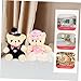 SUPVOX 2piezas Muñeca De Boda De Peluche Decorativo Muñeco De Novedoso para Boda Decorativo Imagen de SUPVOX 2piezas Muñeca De Boda De Peluche Decorativo Muñeco De Novedoso para Boda Decorativo