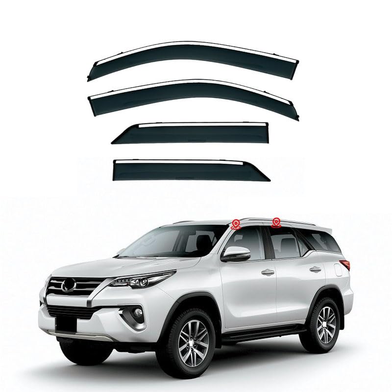Déflecteurs de vent de voiture pour Toyota SW4 : roulez au frais en voyage