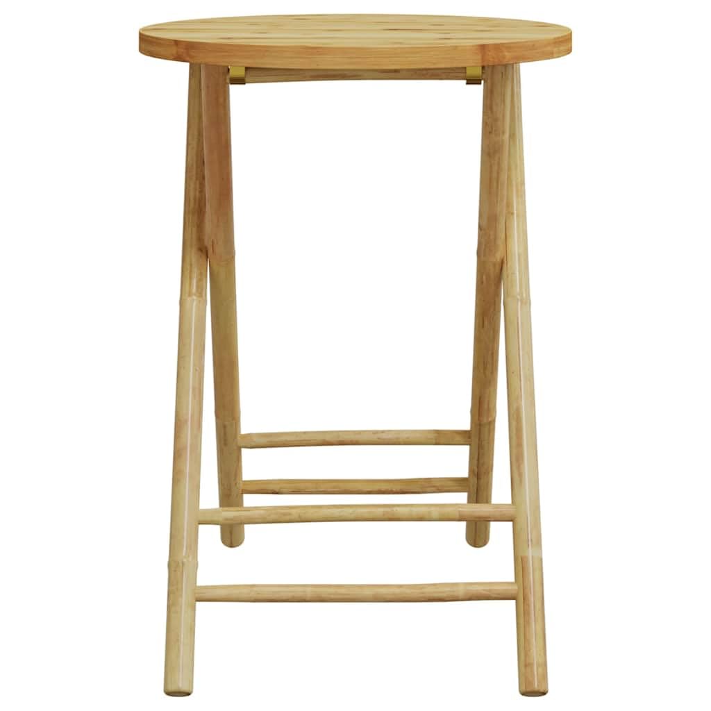 Ensemble de 3 pièces en bambou pour balcon