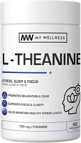 L-Theanine 60 Veggie Capsules | L-Theanine formulated to promote relaxation, focus and healthy stress levels