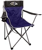 NFL Baltimore Ravens NFL Kickoff Quad Folding Chair Baltimore Ravens, Black, 250lb rating