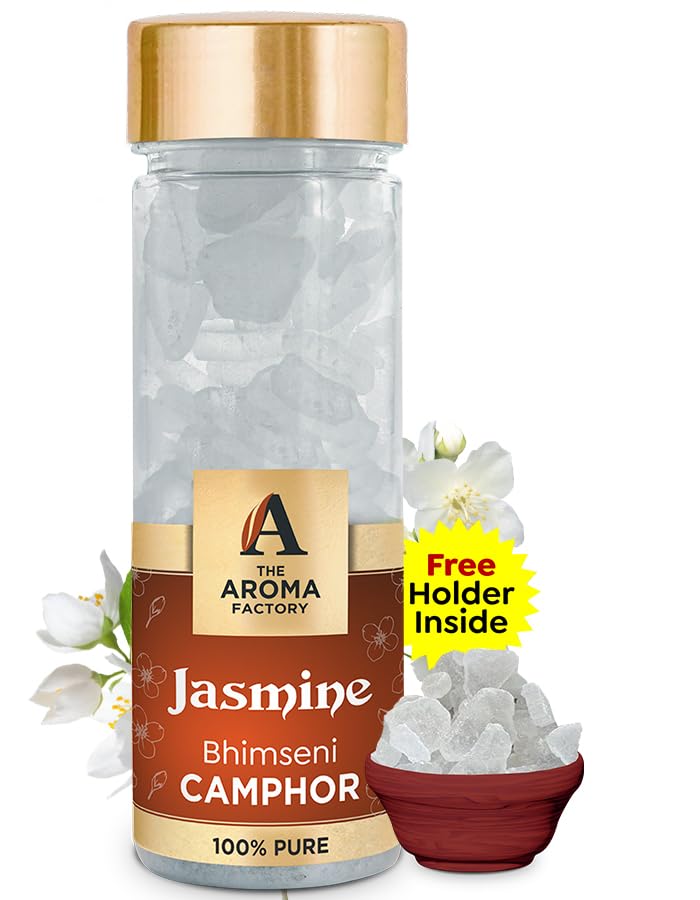 Pure Bhimseni Camphor - Natural Fragrance for Pooja -1