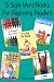 5 Beginner Sight Word Books - (A Fun Dolch Sight Word Book Set For Kids Learning to Read): Reading Help For Kindergarten