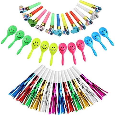 36PCS Colourful Party Noisemakers Set Cover