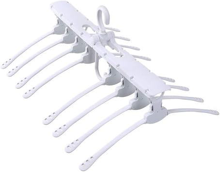 Candora Hanging 8 in 1 Magic Clothes Hanger, Closet Organizer Hanger, Creative Cabinet Multifunctional Drying Coat Rack, Great Savings in Storage Space 4