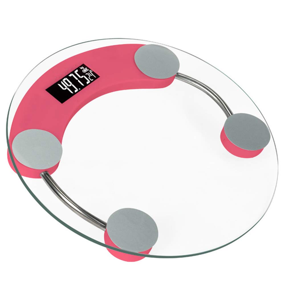 Básculas de baño digitales Básculas Básculas de baño con pesaje digital Báscula de peso corporal Recargable por USB con diseño de esquina redonda, Pantalla retroiluminada, 181 kg, Diseño delgado,