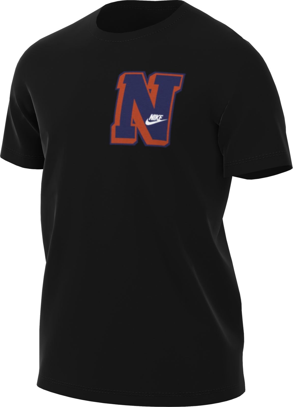 Nike Men's Black Casual Crew Neck Tee