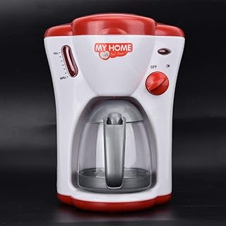 Fabater Jouets de Cuisine Exquis, Jouets de Cuisine sûrs pour Les Enfants, Cadeaux durables Non Toxiques et Lisses pour Les(Coffee Machine)