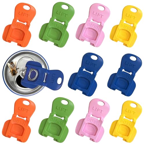 Soda Can Opener Set, 10PCS Easy Tab Opener and Drink