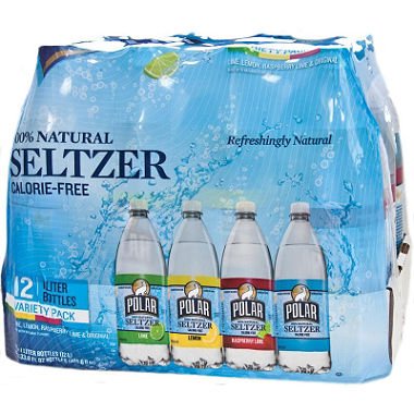 Polar Beverages Seltzer Variety Pack, 33.8 Fluid Ounce (Pack of 12)