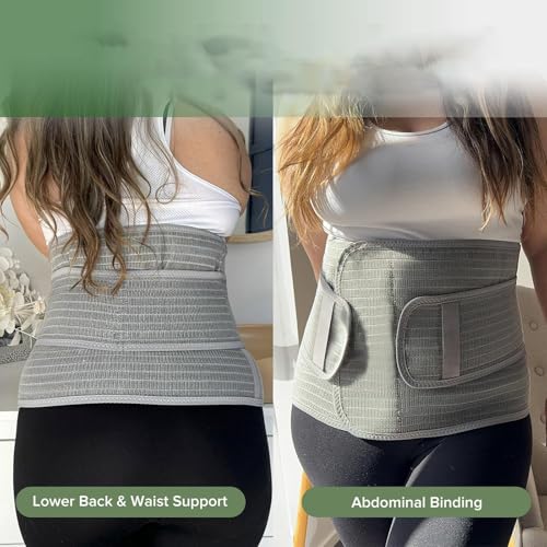Faja abdominal postparto ajustable para cesárea miniatura 3