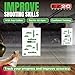 EZ2C Games Style RD09 Shooting Target - Sink The Boats Paper Targets for Shooting Range 11