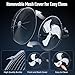 Simple Deluxe 18 Inch Industrial Wall Mount Fan, 3 Speed Commercial Ventilation Metal Fan for Warehouse, Greenhouse, Workshop, Patio, Factory and Basement - High Velocity